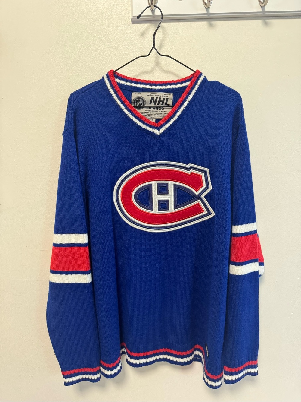 Officially Licensed Montreal Canadiens Vintage ILANCO Sweater